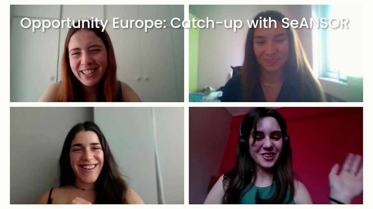 Opportunity Europe: Catch-up with SEaNSOR