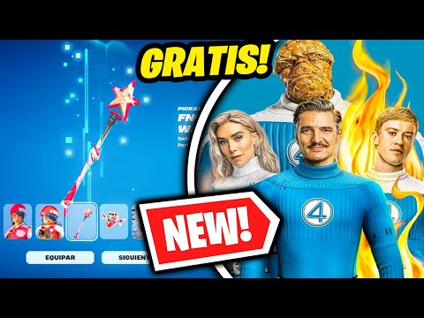 🔥Los 4 FANTASTICOS y 50 NOVEDADES de la NUEVA ACTUALIZACIÓN de Fortnite 36.20🔥