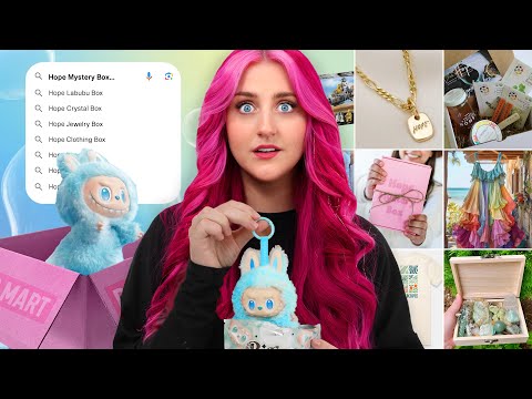 I bought ONLY Mystery Boxes with my name in them | Hopeful Hauls