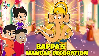 Bappa’s Mandap Decoration | Animated Stories | English Cartoon | Moral Stories | PunToon Kids