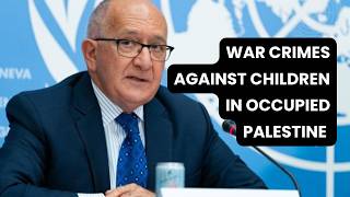 YouTube video thumbnail: War Crimes Against Children in Occupied Palestine
