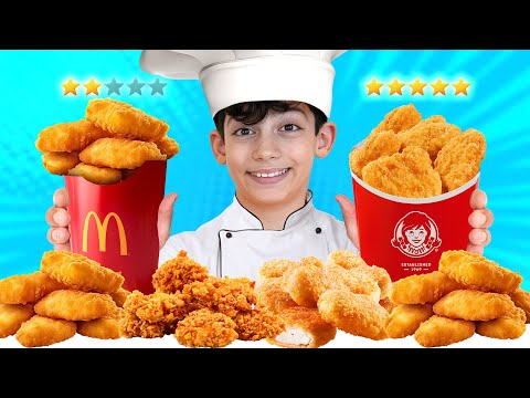 Rating Fast Food Chicken Nuggets