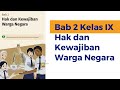 Kuis Hak dan Kewajiban Warga Negara