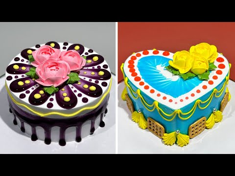 Quick & Simple Cake Decorating Ideas | Most Satisfying Chocolate | So Yummy Chocolate Cake Recipes