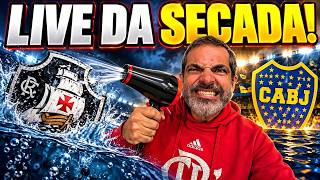 REACT DA SECADA AO VIVO! VASCO X BOCA JUNIORS!
