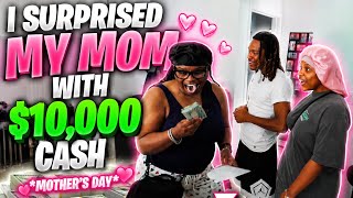 SURPRISED MY MOM WITH $10,000 CASH ❤️ *Mother’s Day*