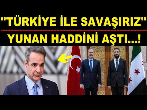 ''MEB OLURSA TÜRKİYE İLE SAVAŞIRIZ'' YUNAN HADDİNİ AŞTI..!