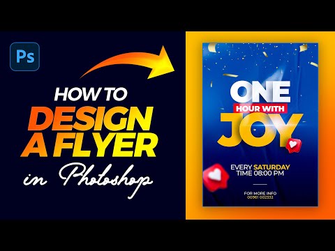 Flyer Design Photoshop Tutorial