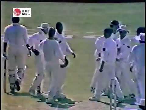 Pommie Mbangwa 🇿🇼(Well Known Commentator) Test Debut Wickets of Ijaz ahmad & Wasim Akram 1996