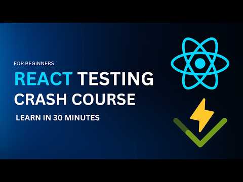 React Vite Testing Tutorial For Beginners - Vitest Testing Crash Course