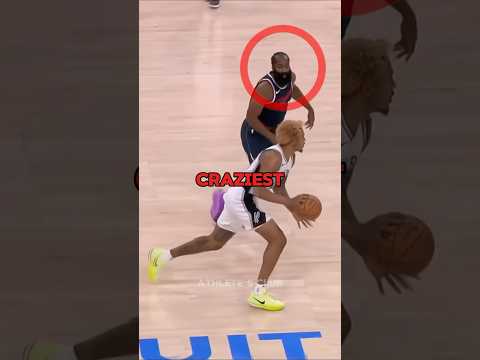 CRAZIEST Defense Ever?! #shorts #nba #basketball #jamesharden