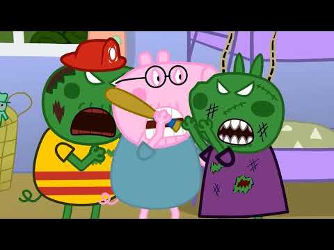 Oh No...! Please Come Back Daddy Pig, Zombies At The City🧟‍♀️| Peppa Pig Funny Animation