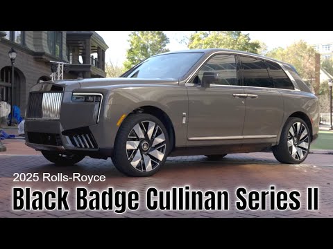 2025 Rolls Royce Black Badge Cullinan Series II