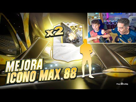 QUE LOCURA !! ME TOCA MI PRIMER ICONO EN SOBRES + ICONO MAX.88 TOP !! EA FC25