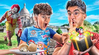 MON PETIT FRÈRE DOIT AFFRONTER SES PLUS GRANDES PEURS POUR GAGNER SON CADEAU ! Il a souffert mdr