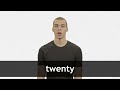 Understanding the Concept of 'Twenty'