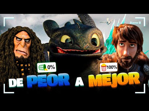 Cómo Entrenar a tu Dragón De PEOR a MEJOR | Relato y Análisis