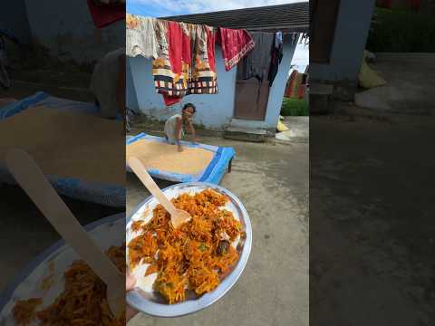 ₹100 Wali Veg Briyani Khila Diya Harshi Ko #shorts