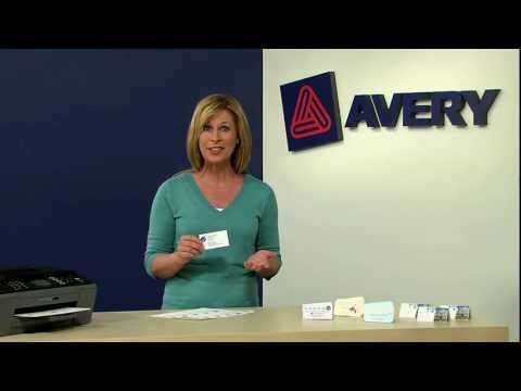 Build Your Brand with Avery® Clean Edge Business Cards