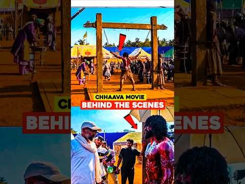 Chhaava Movie Behind the scenes 😳#chhaava
