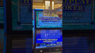 100 Hands of Video Poker at Once! #gambling #casino #videopoker