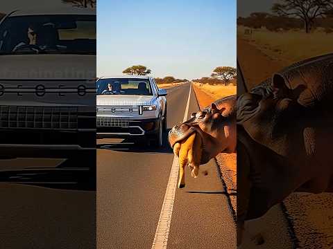 Park Ranger Risks Life to Save Abandoned Lion Cub! #trending #wildlife #viralvideo
