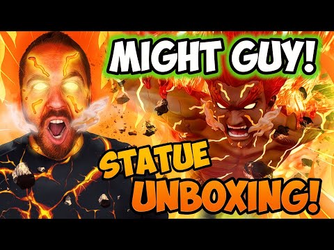 UNBOXING! The Most INSANE🔥 8 Gates Might Guy Statue Ever Created