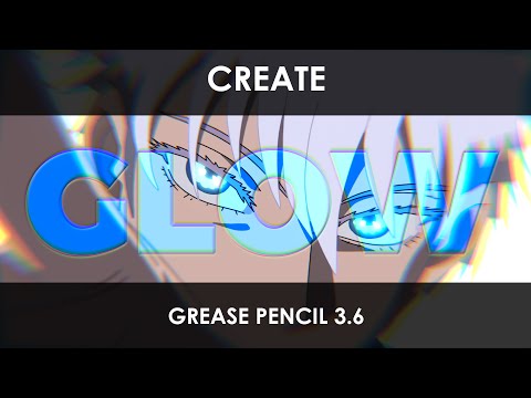 How I create GLOW FX with Blender Grease Pencil