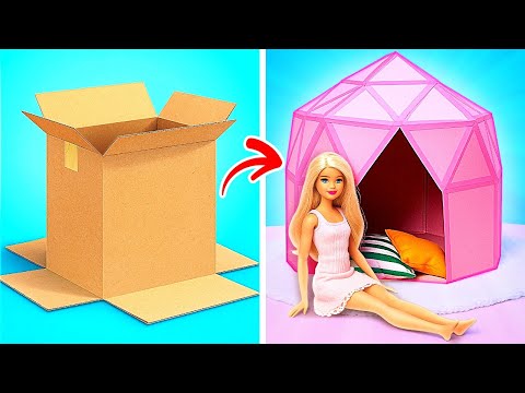 INCREDIBLE CARDBOARD DIYs! 🛠️ Fun & Easy Crafts You Can Make at Home by 123 GO! CHALLENGE