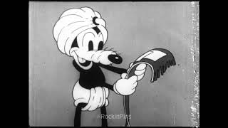 The Winged Horse | 1932 | Oswald The Lucky Rabbit | Walter Lantz Cartoon | 16mm