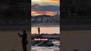 Kolejny przepiękny zachód słońca na Bondi beach 🏝️