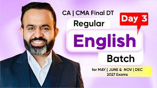 CA/CMA FINAL DT ENG  Reg May/June and Nov/Dec-27 | DAY-3