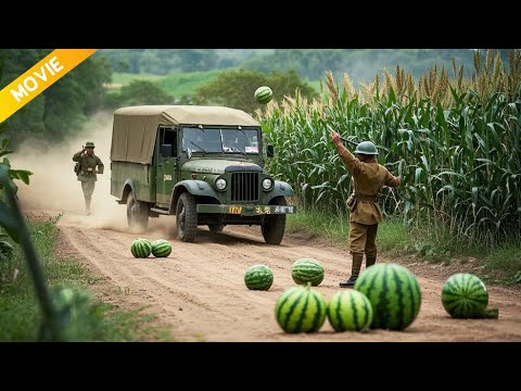 抗日電影！日軍司機太囂張，不料下一秒就被小夥子用西瓜爆頭 ⚔️ 抗日 | Kung Fu