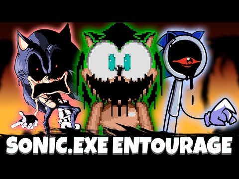 Sonic.EXE Entourage (Encore Entourage) VS Friday Night Funkin | Alpha Build (FNF MOD)