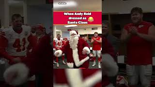 When Andy Reid Dressed as Santa Claus 😂