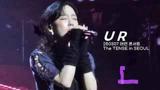 250307 태연 TAEYEON 'UR' Ending 직캠 @TheTENSE in SEOUL