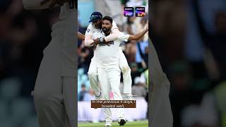 Siraj on the Oval comeback