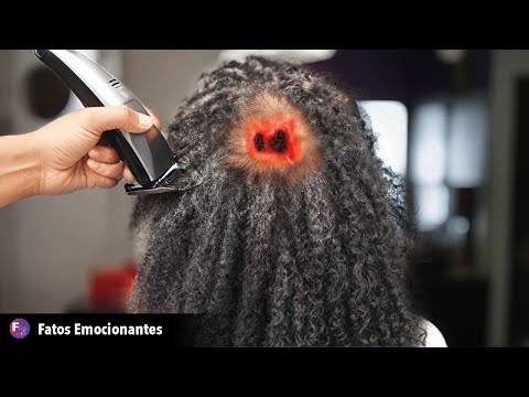 MULHER NÃO PENTEIA O CABELO POR UM ANO; CABELEIREIRO DESCOBRE MOTIVO CHOCANTE