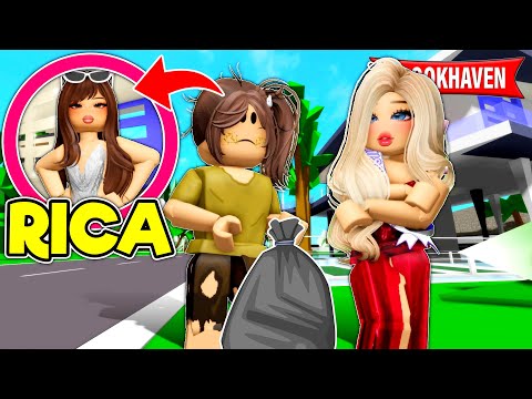 A MENINA HUMILHADA DEU A VOLTA POR CIMA E FICOU RICA | Historinhas Brookhaven Roblox