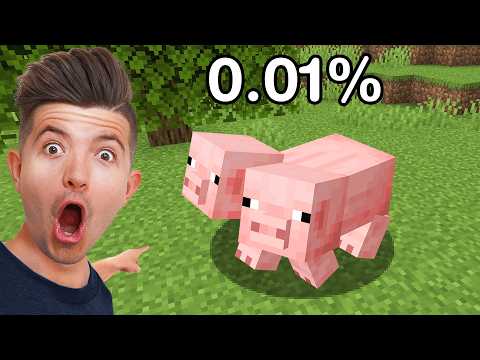 I Found Minecraft’s Rarest Secret Mobs