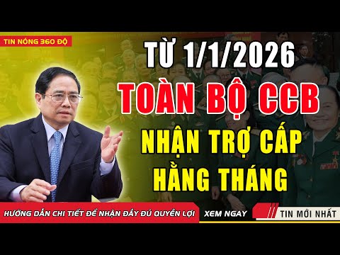 Tin Nóng: Mức Trợ Cấp Hàng Tháng Cho Cựu Chiến Binh Từ 2026!