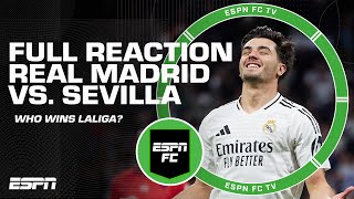 FULL REACTION: Real Madrid WINS vs. Sevilla 👀 Who’s in FAVOR to win LALIGA? 🏆 | ESPN FC