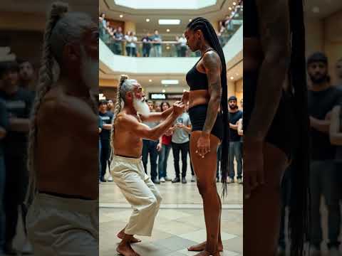 Grandpa Tai Chi was angry.He taught the bully a lesson. #wushufight #kungfu #kungfuskills #taichinh