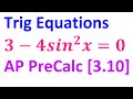 Trigonometric Functions and Equations