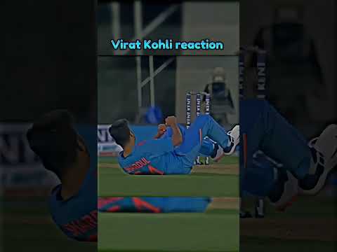 Virat Kohli reaction 👿😲 #shorts #shortsfeed #viral #viratkohli #yoytubeshorts #cricket