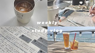 study vlog (EN/KR)￤社会人の勉強と日常のキロク👩🏻‍💻☕️🏝🍦￤TOEICの勉強🇬🇧