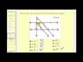 Understanding Perpendicular Transversals and Angle Measures