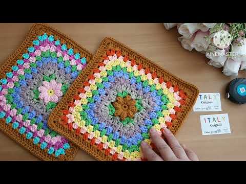 شنطة كروشيه جراني كبيرة وعملية جدا بالتفصيل #bags_crochet