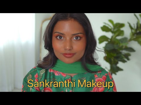 Step by Step Sankranthi makeup tutorial in Telugu