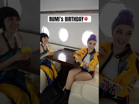 IT’s RUMI’s BIRTHDAY!🎈 🎂 #kpopdemonhunters
